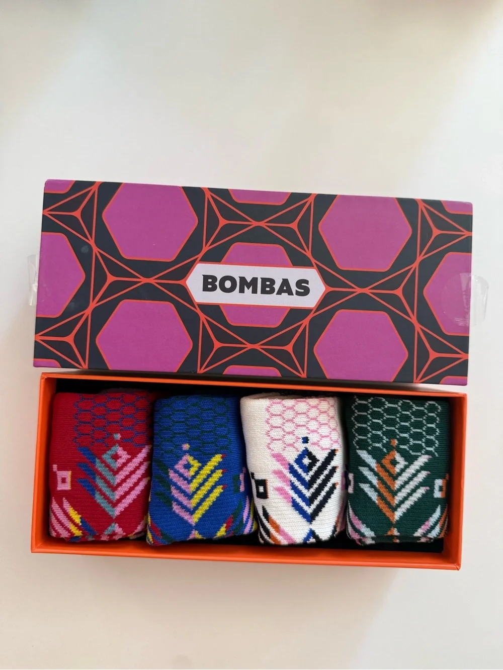 Bombas Ankle Sock Gift Box - Multi Color size M